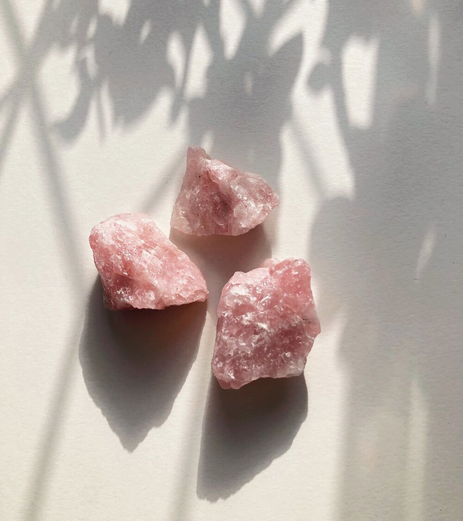 parigotte - Healing Crystals Set / 7 Chakra - Rose quartz Crystal