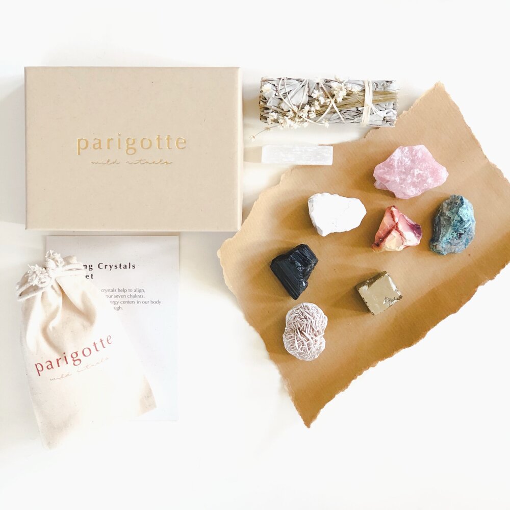 parigotte - Healing Crystals Set / 7 Chakra