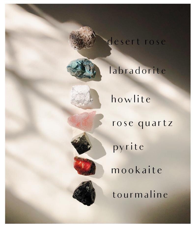 parigotte - Healing Crystals Set / 7 Chakra - chakra stones