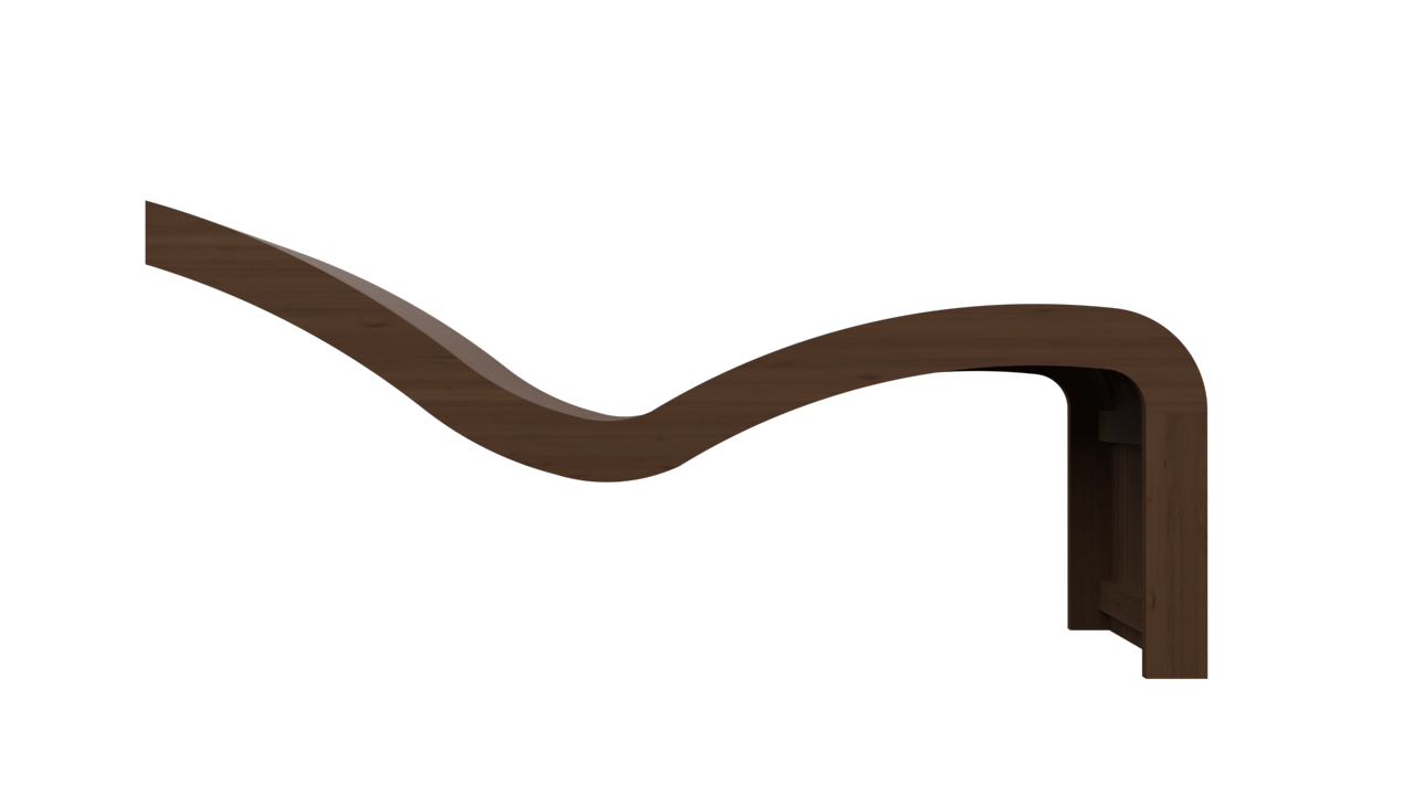 Indbygget Lounger model V 
