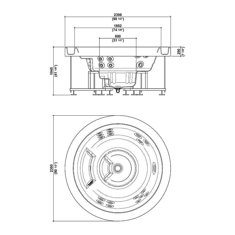 Zucchetti.Kos Minipool Indbygget